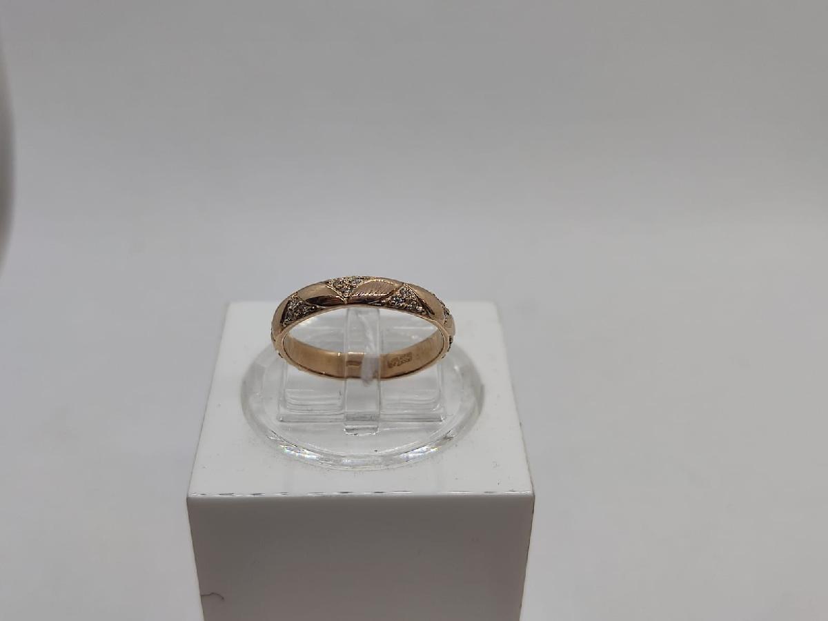 КОЛКМИ585 КОЛЬЦО С КАМНЯМИ (Au 585)