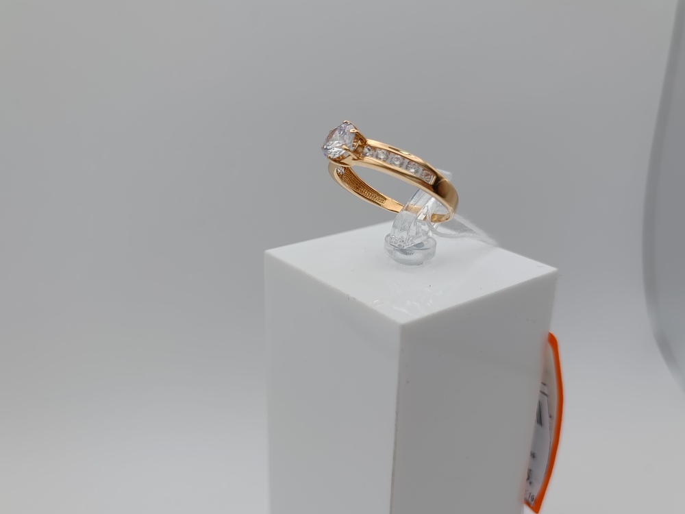 КОЛКМИ585 КОЛЬЦО С КАМНЯМИ (Au 585)
