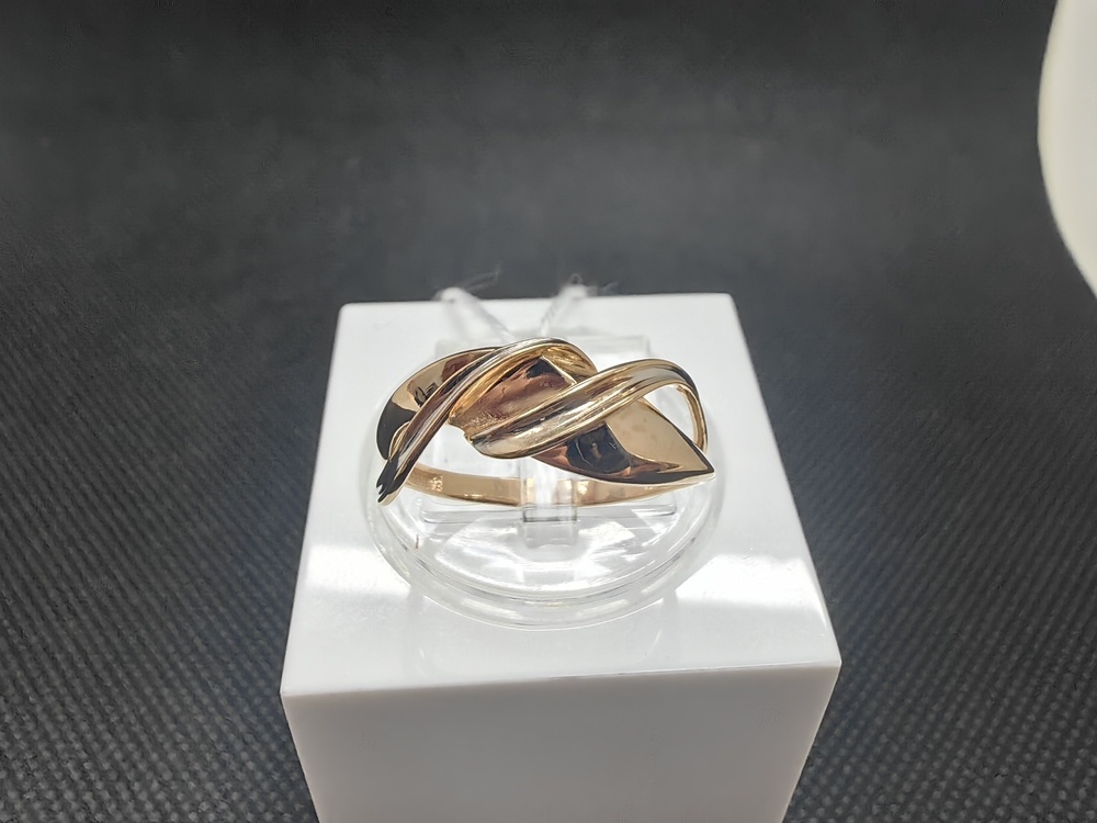 КОЛБКМ585 КОЛЬЦО БЕЗ КАМНЯ (Au 585)