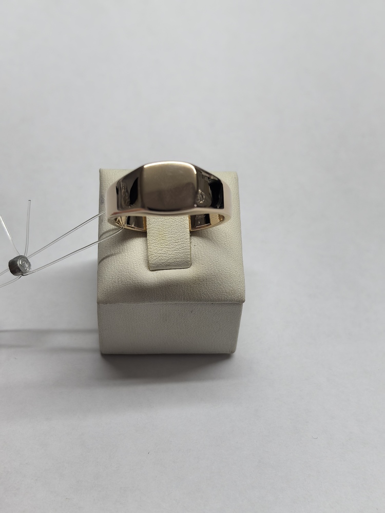 01-0062 КОЛЬЦО ПЕЧАТКА без камня (Au 585)