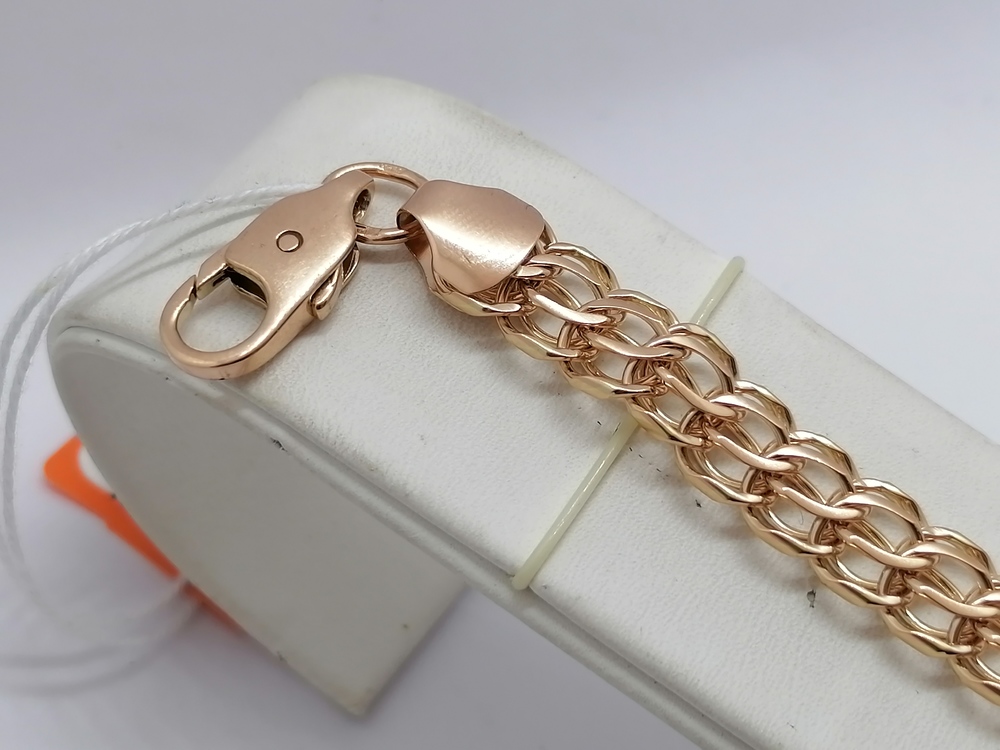 БРАСЛЕТ ПОЛНОВЕСНЫЙ Итальянка Au 585