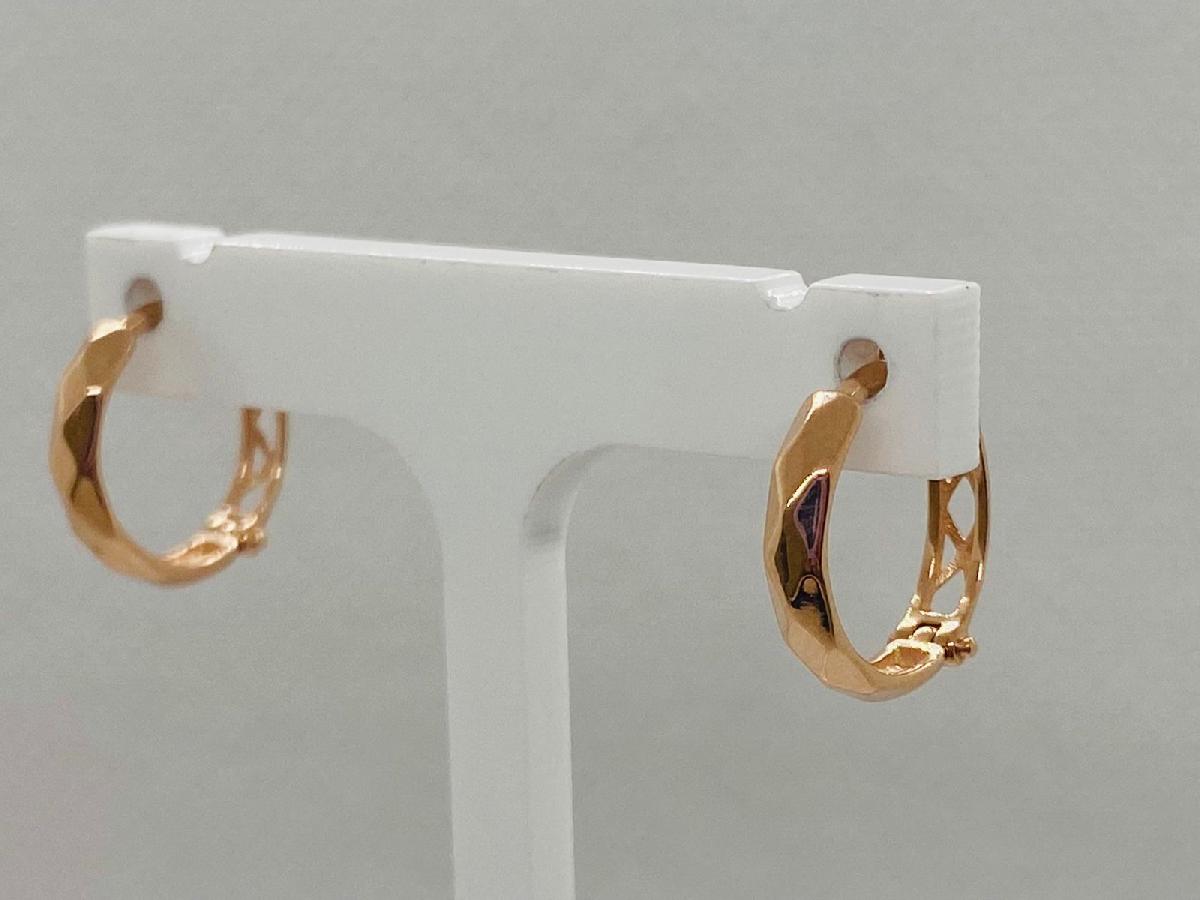 СЕРЬГИ КОНГО без камня (Au 585)