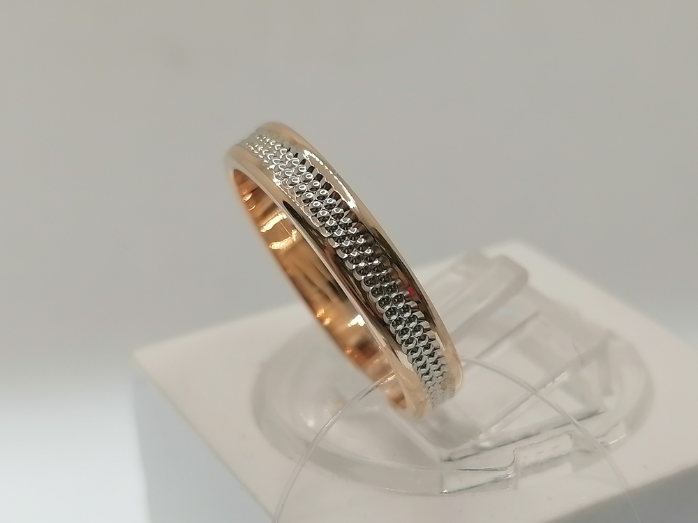 КОЛЬЦО ОБРУЧАЛЬНОЕ без камня (Au 585)