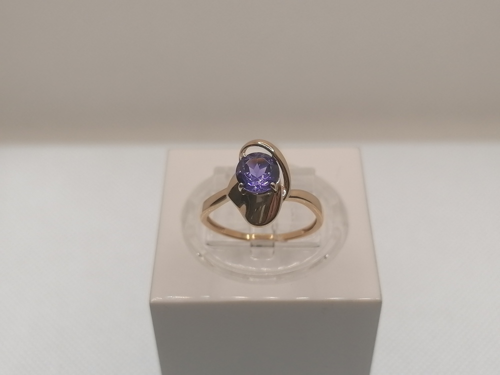 КОЛЬЦО С КАМНЕМ (Au 585)