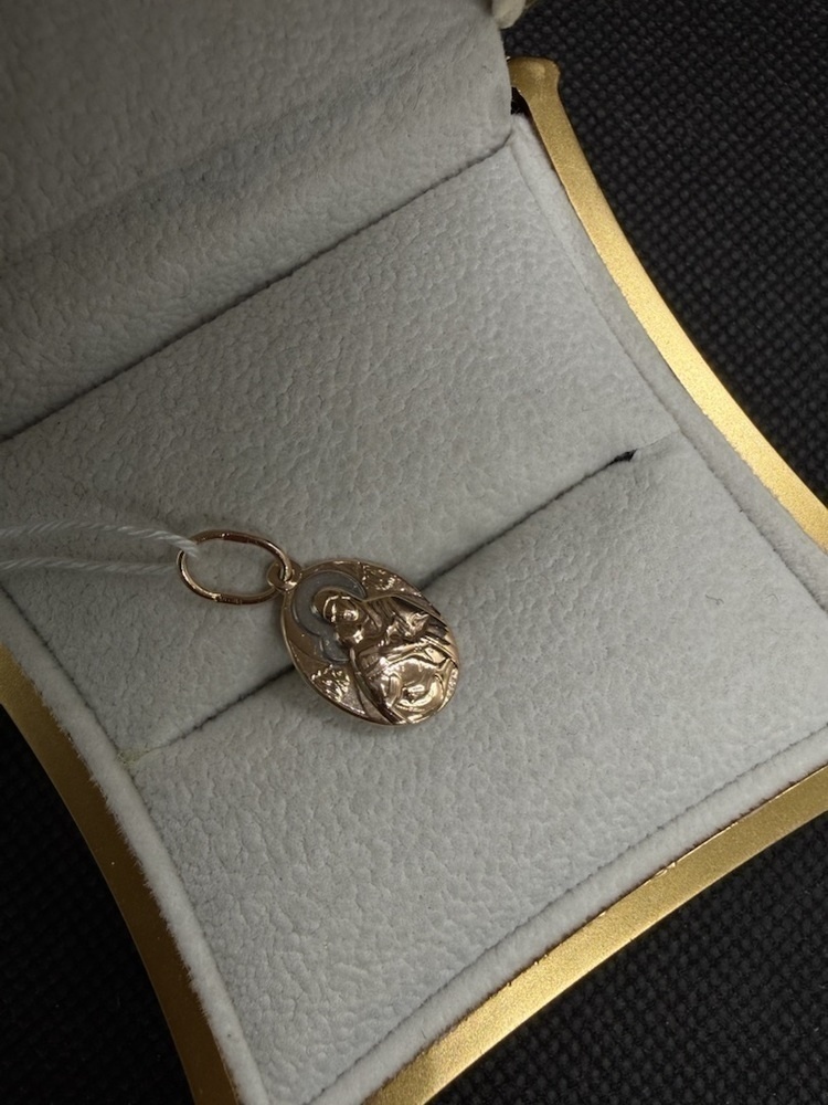 ПОДИБК585 ПОДВЕСКА ИКОНА БЕЗ КАМНЯ (Au 585)