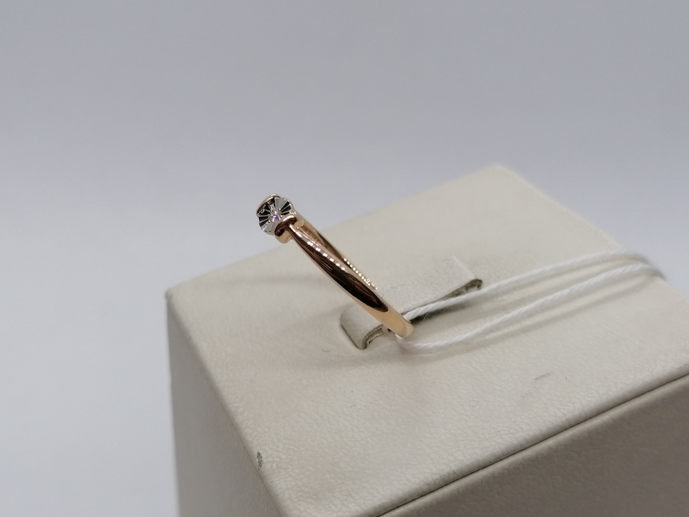 КОЛЬЦО БРИЛЛИАНТ Au 585