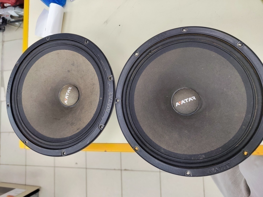 Автоакустика передняя Avatar mtu-81le;