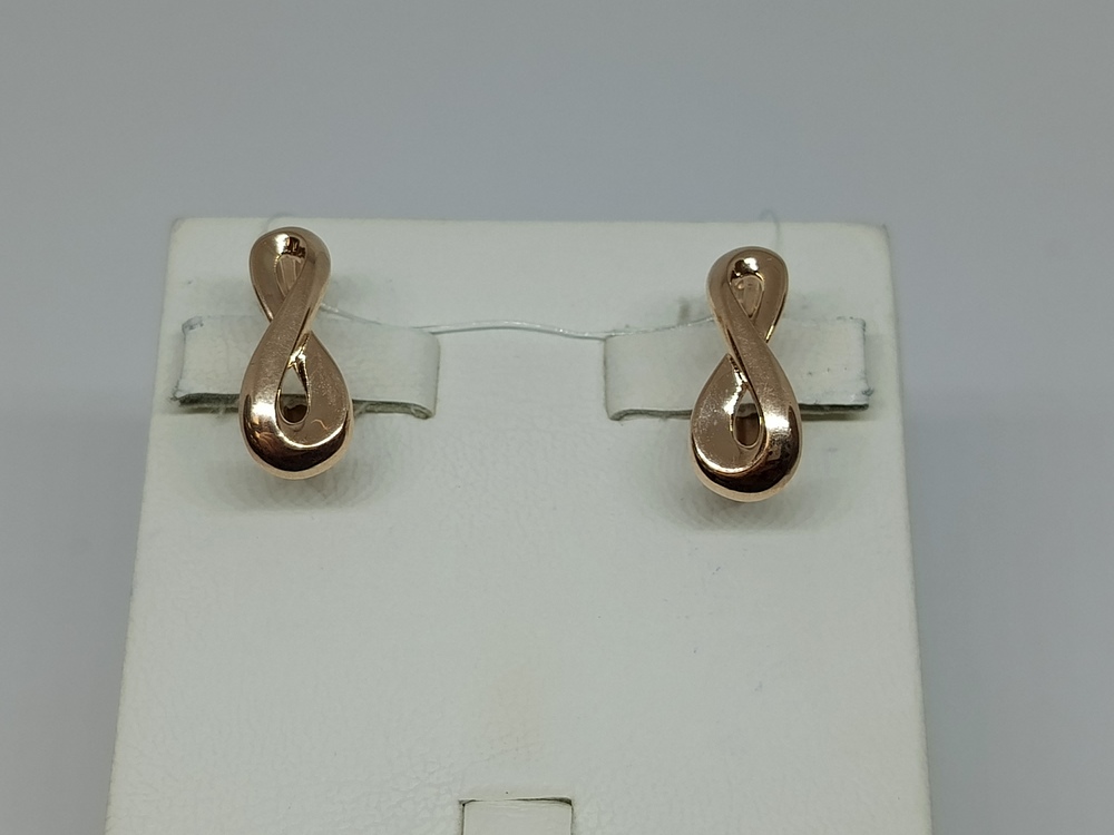 СЕРЬГИ БЕЗ КАМНЯ (Au 585)