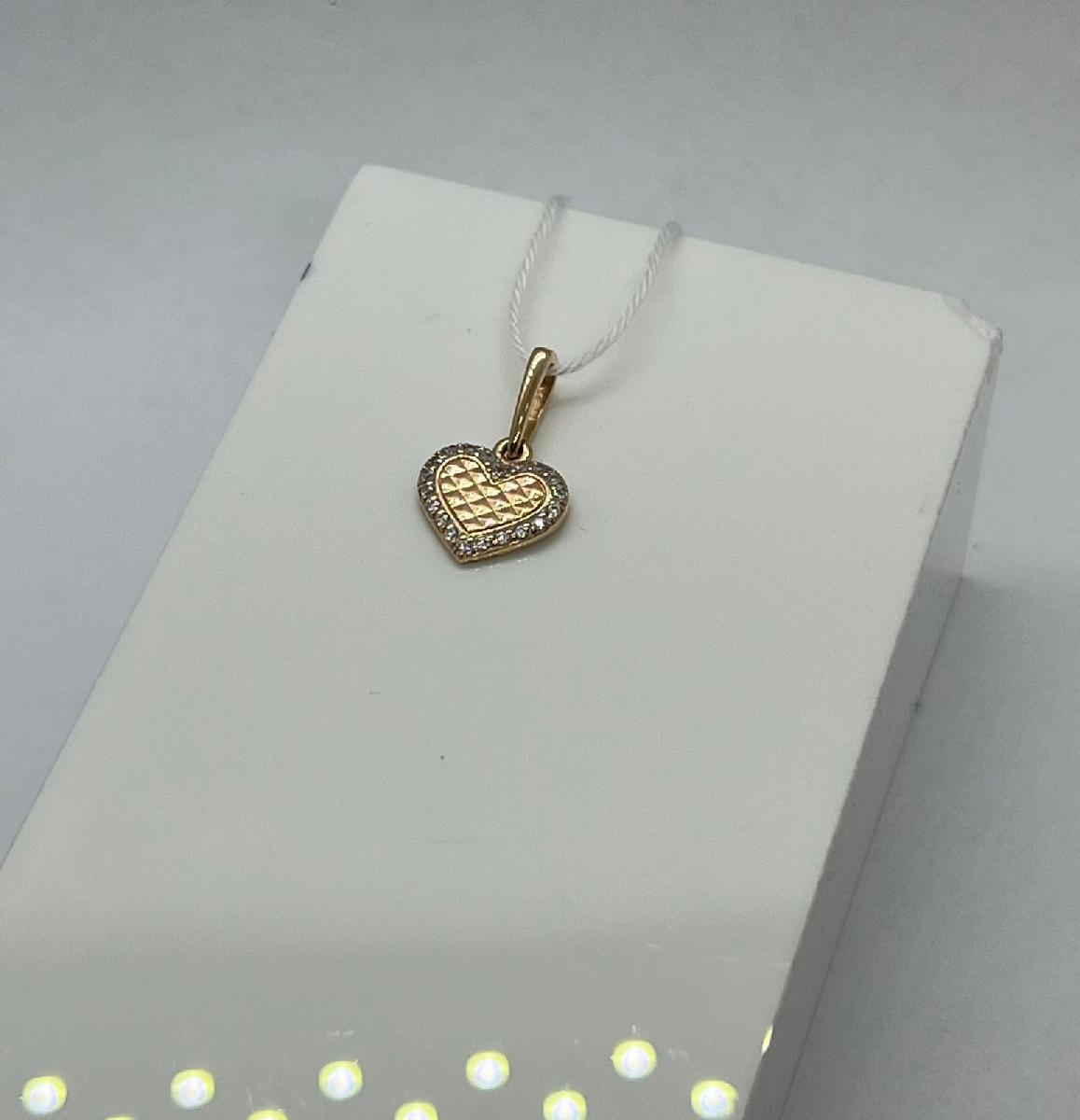 ПОДВЕСКА С КАМНЯМИ (Au 585)