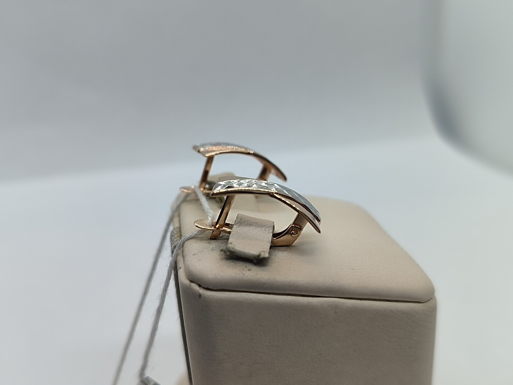 СБКМ585 СЕРЬГИ БЕЗ КАМНЯ (Au 585) СБКМ585 СЕРЬГИ БЕЗ КАМНЯ (Au 585)