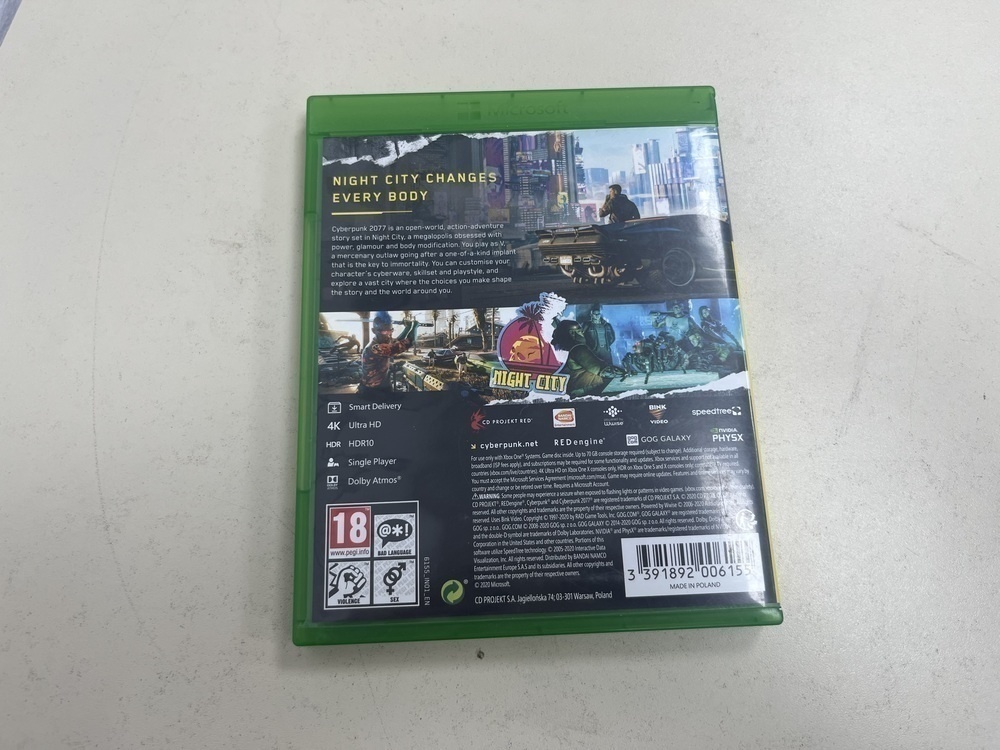 Игра XBOX Cyberpunk 2077