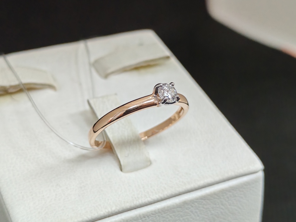 КОЛЬЦО БРИЛЛИАНТ (Au 585)