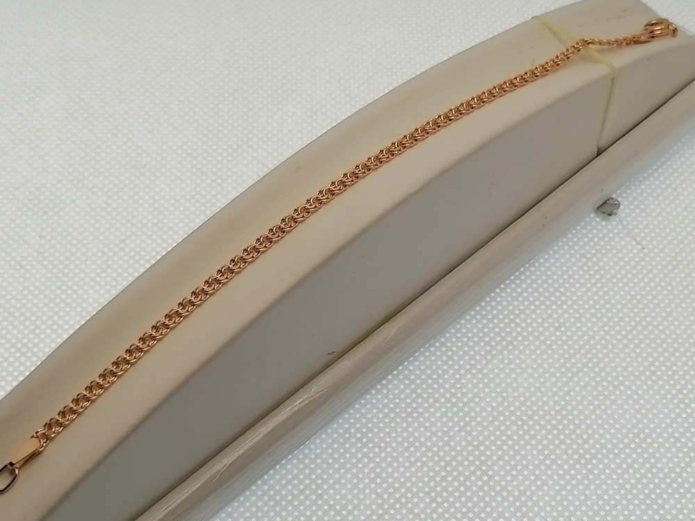 БРАСЛЕТ ПОЛНОВЕСНЫЙ Бисмарк (Au 585)