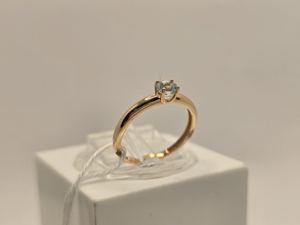 КОЛКМ585 КОЛЬЦО С КАМНЕМ (Au 585)