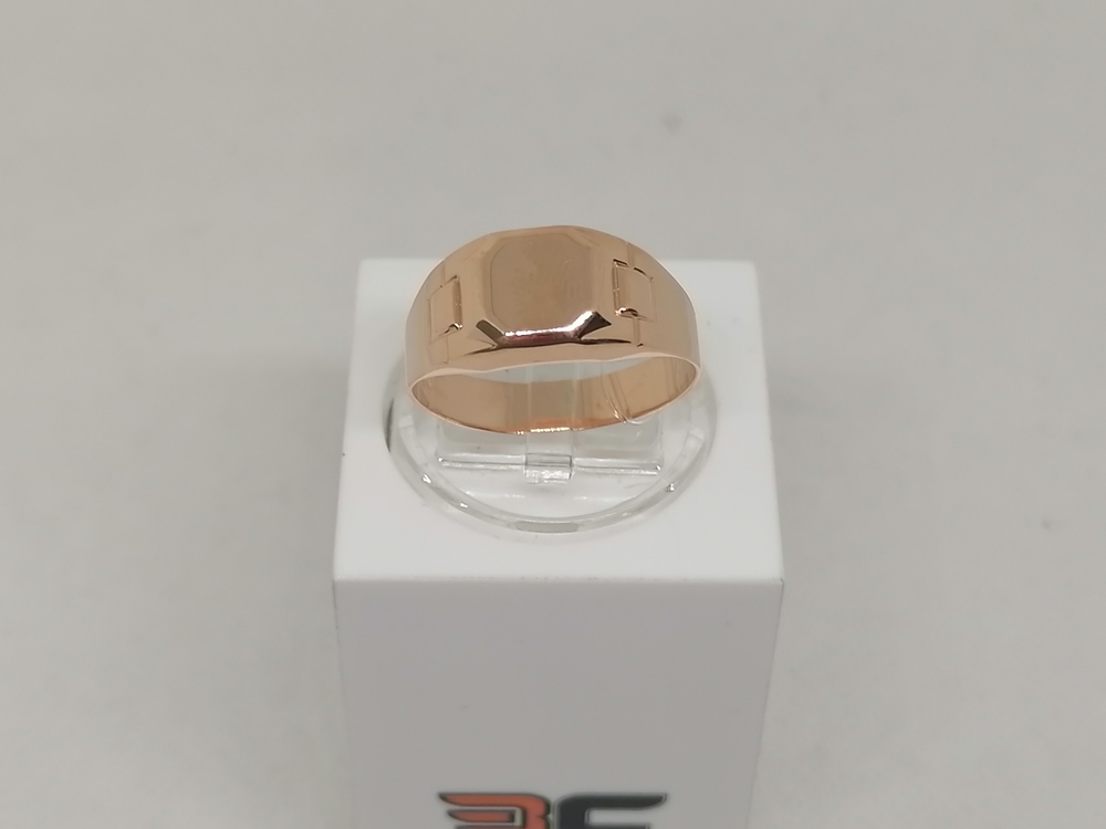 КОЛЬЦО ПЕЧАТКА без камня (Au 585)