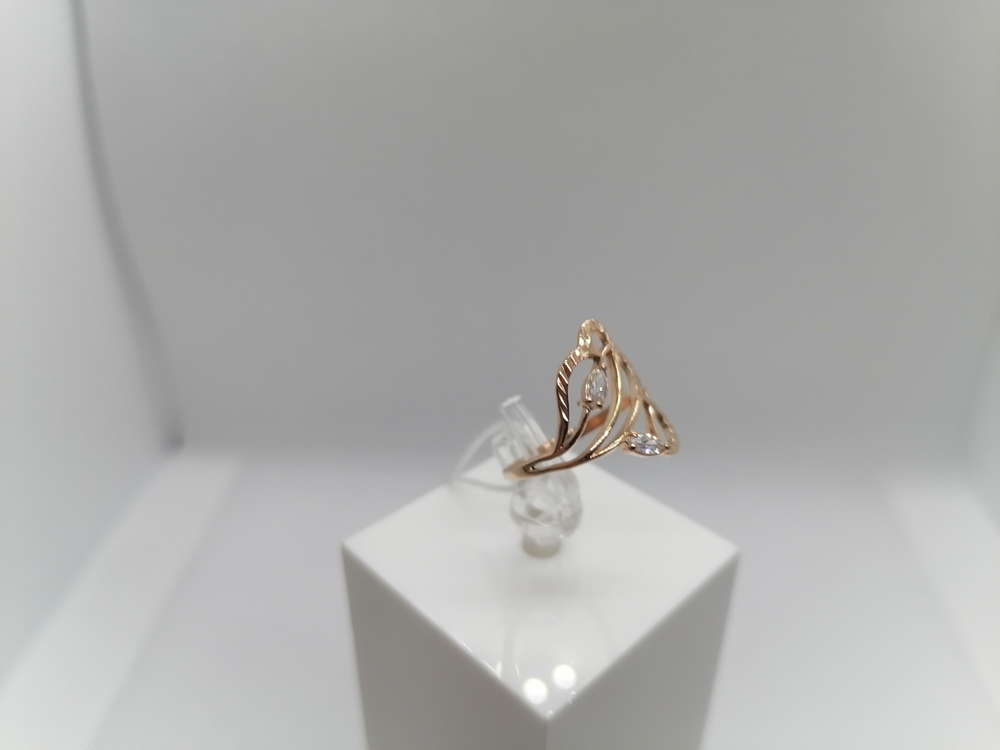 КОЛКМИ585 КОЛЬЦО С КАМНЯМИ (Au 585)