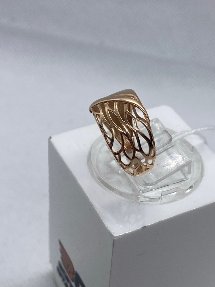 КОЛБКМ585 КОЛЬЦО БЕЗ КАМНЯ (Au 585)