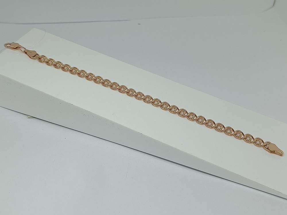 БРАСЛЕТ ПУСТОТЕЛЫЙ Лав (Au 585)