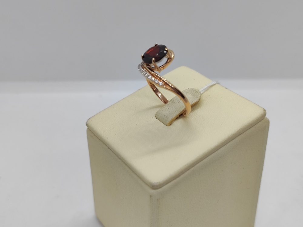 КОЛКМИ585 КОЛЬЦО С КАМНЯМИ (Au 585)