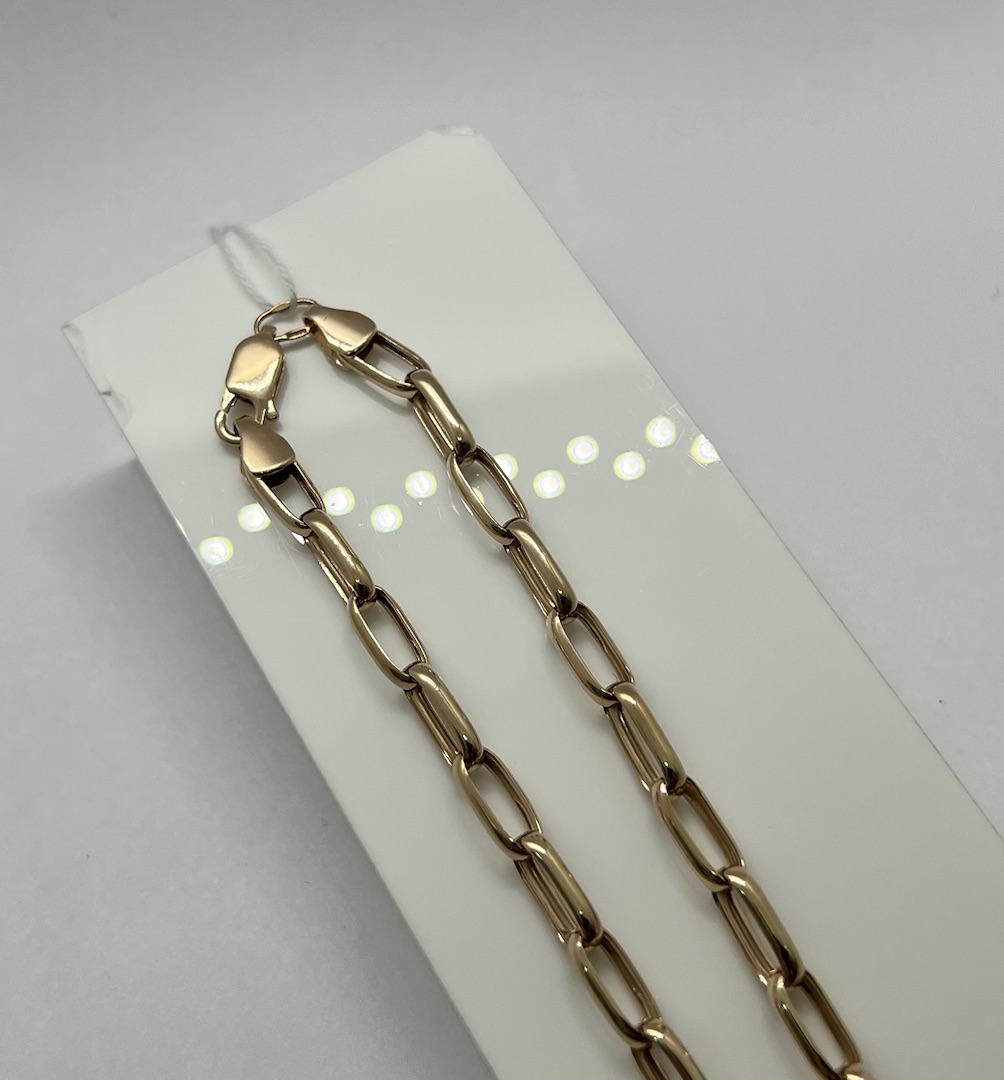 ЦПЯК585 ЦЕПЬ ПУСТОТЕЛАЯ Якорное (Au 585)