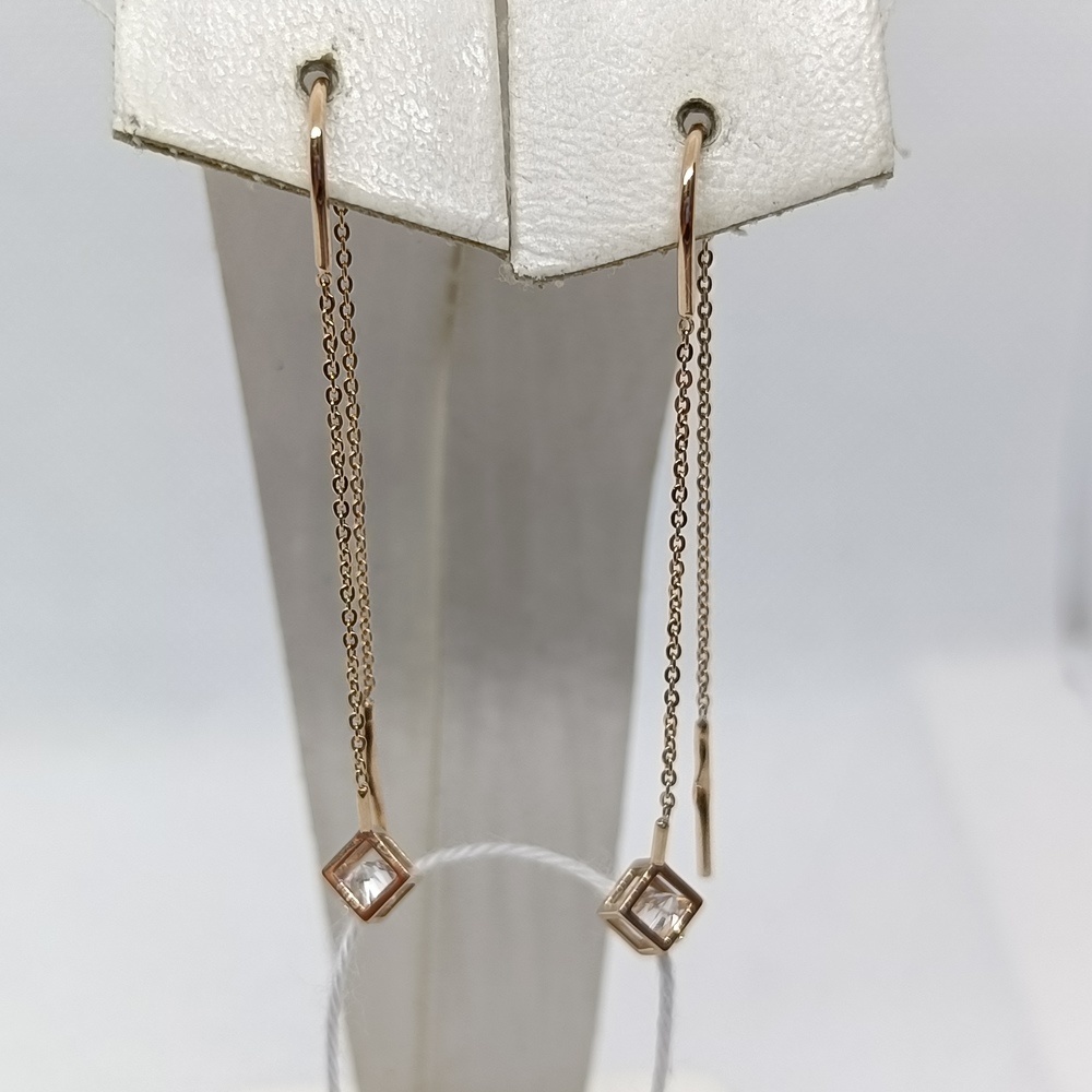 СПРО585 СЕРЬГИ ПРОДЕВКИ (Au 585)