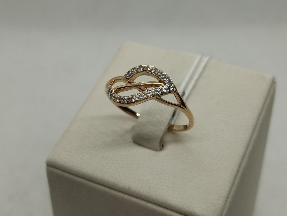 КОЛКМИ585 КОЛЬЦО С КАМНЯМИ (Au 585)