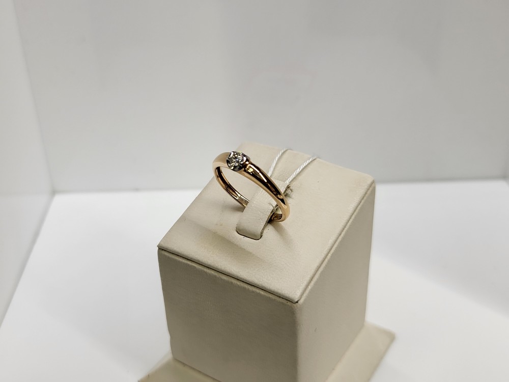 КОЛЬЦО БРИЛЛИАНТ Au 585