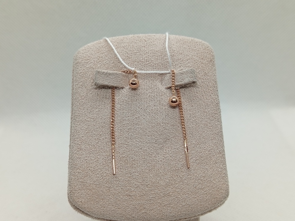 СЕРЬГИ ПРОДЕВКИ (Au 585)