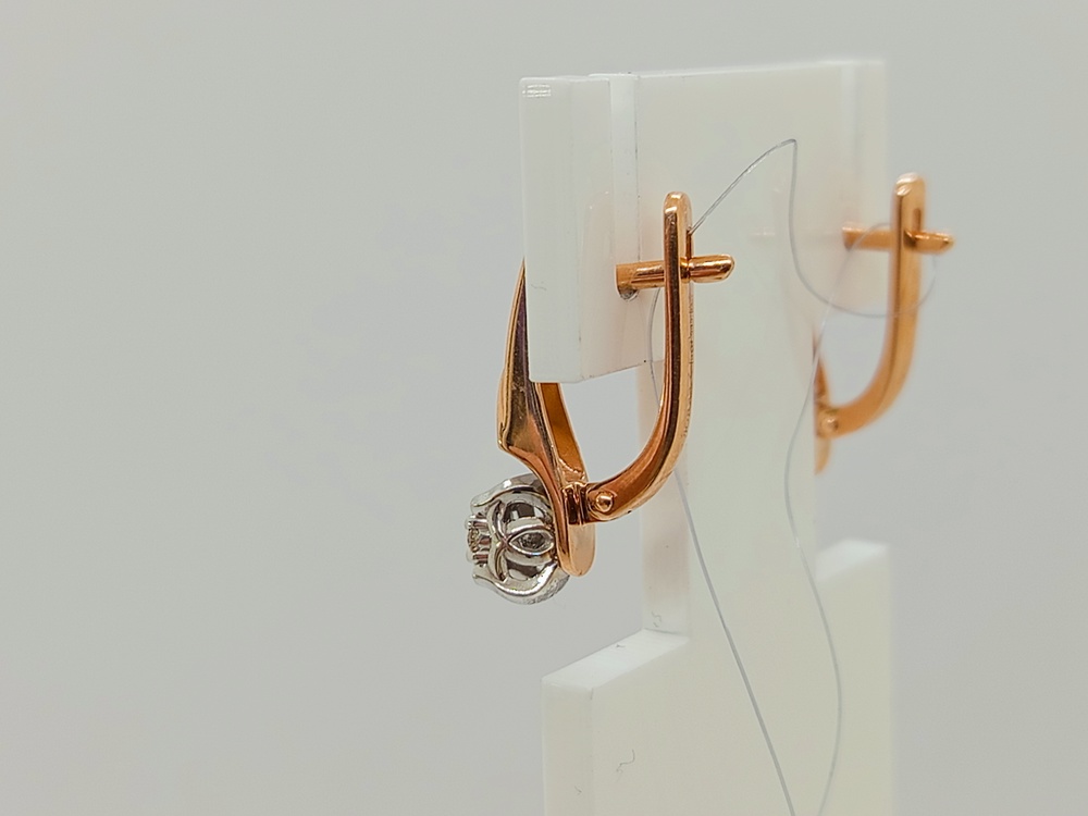 СЕРЬГИ БРИЛЛИАНТ (Au 585)