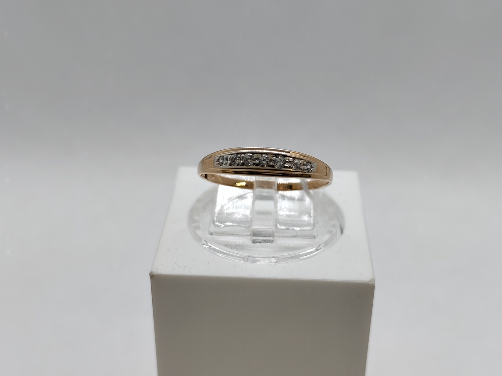 КОЛКМИ585 КОЛЬЦО С КАМНЯМИ (Au 585)