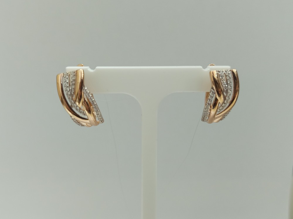 СЕРЬГИ С КАМНЯМИ (Au 585)