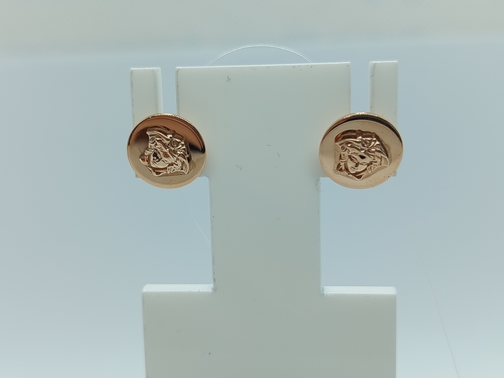 0505588 СЕРЬГИ ПУСЕТЫ без камня (Au 585)