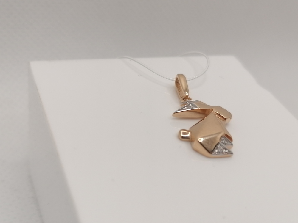 ПОДВЕСКА С КАМНЯМИ (Au 585)