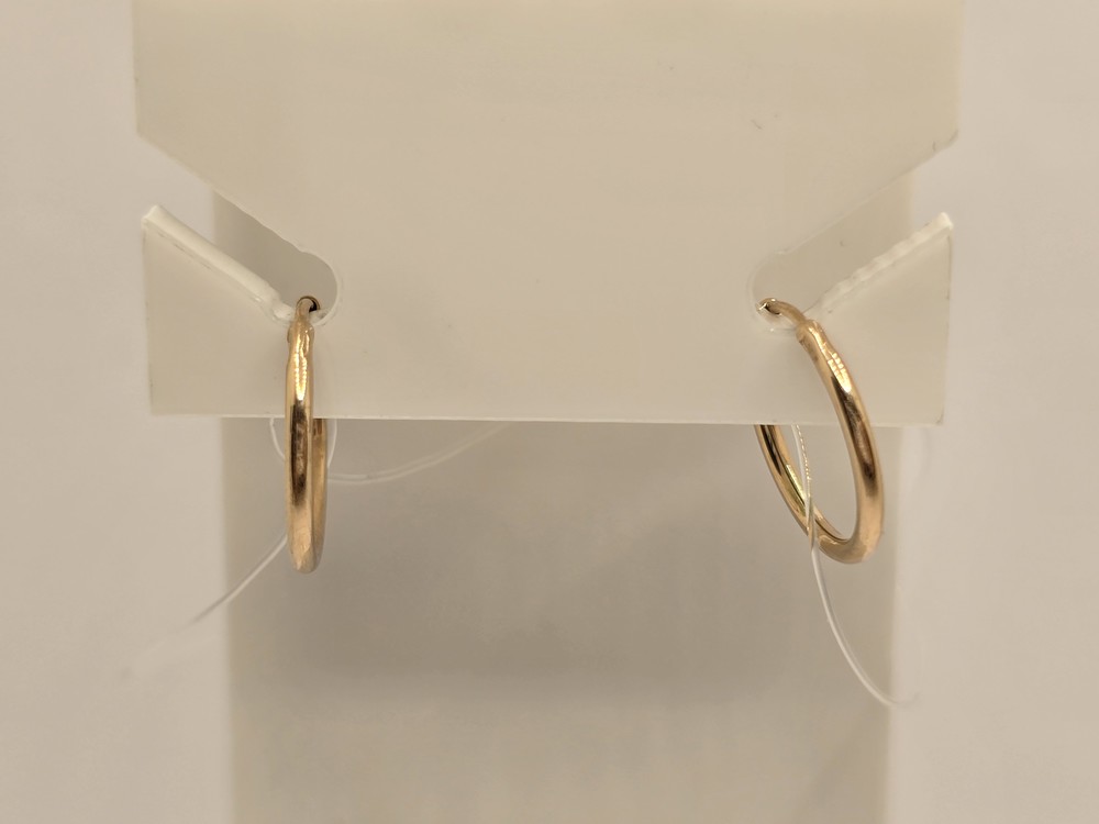 СЕРЬГИ КОНГО без камня (Au 585)