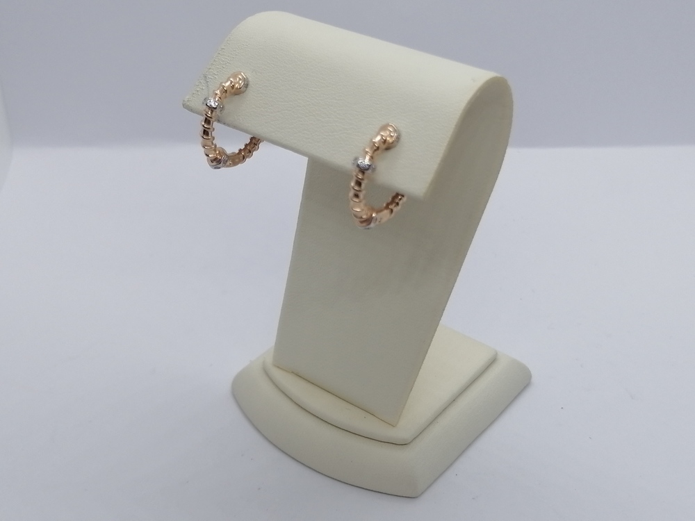 СЕРЬГИ С КАМНЯМИ (Au 585)