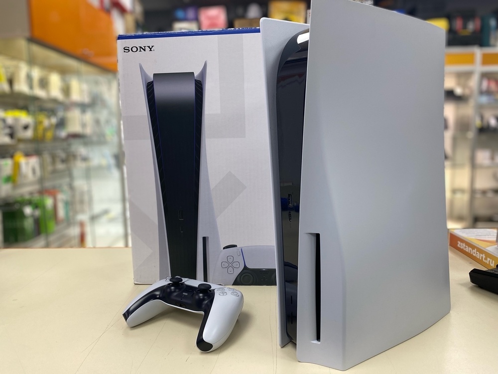Игровая приставка PlayStation 5 825Gb (С дисководом)