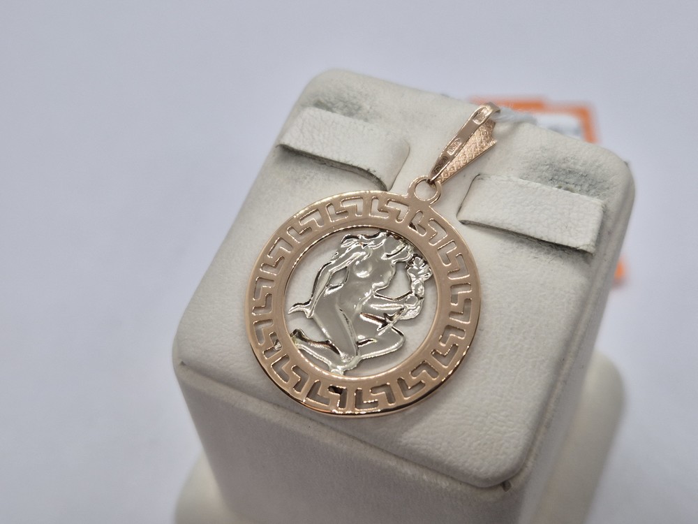 ПОДВЕСКА ЗНАК ЗОДИАКА ДЕВА Au 585