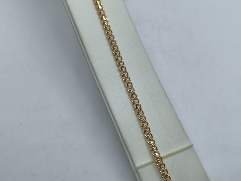 БРАСЛЕТ ПУСТОТЕЛЫЙ Царь (Au 585)