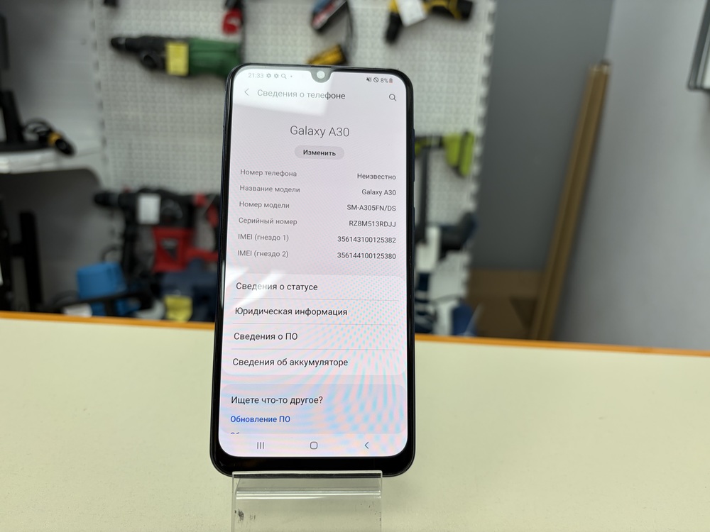 Смартфон Samsung Galaxy A30 3/32
