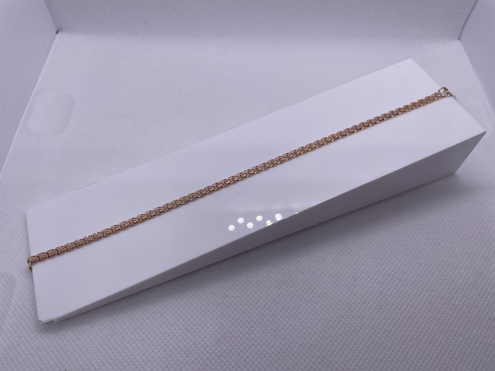 БЛБ585 БРАСЛЕТ ПОЛНОВЕСНЫЙ Бисмарк (Au 585)