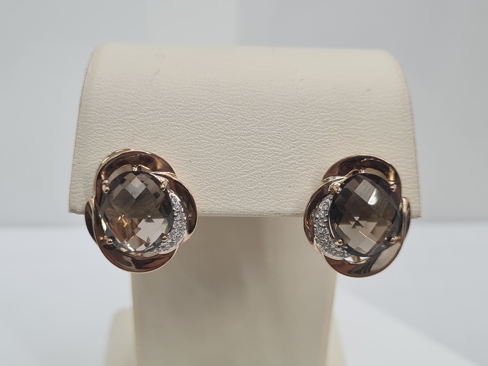 СЕРЬГИ С КАМНЯМИ (Au 585)