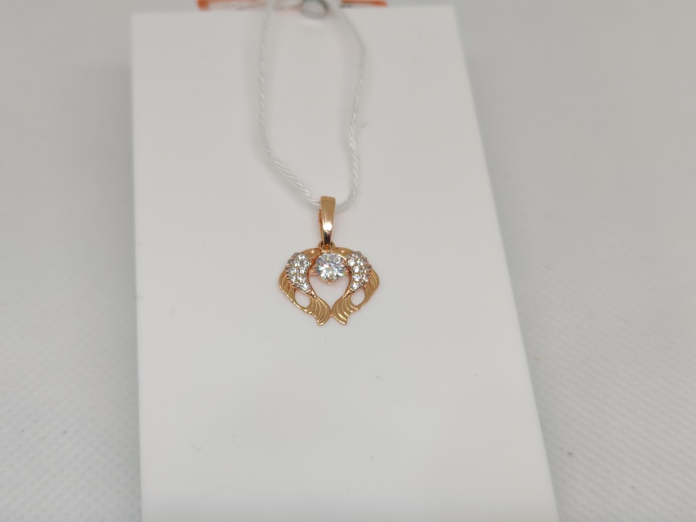 ПОДВЕСКА ЗНАК ЗОДИАКА РЫБЫ Au 585