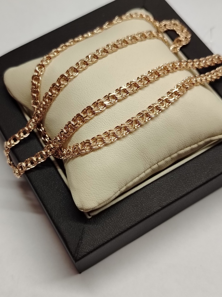 570006022 ЦЕПЬ ПУСТОТЕЛАЯ Бисмарк (Au 585)