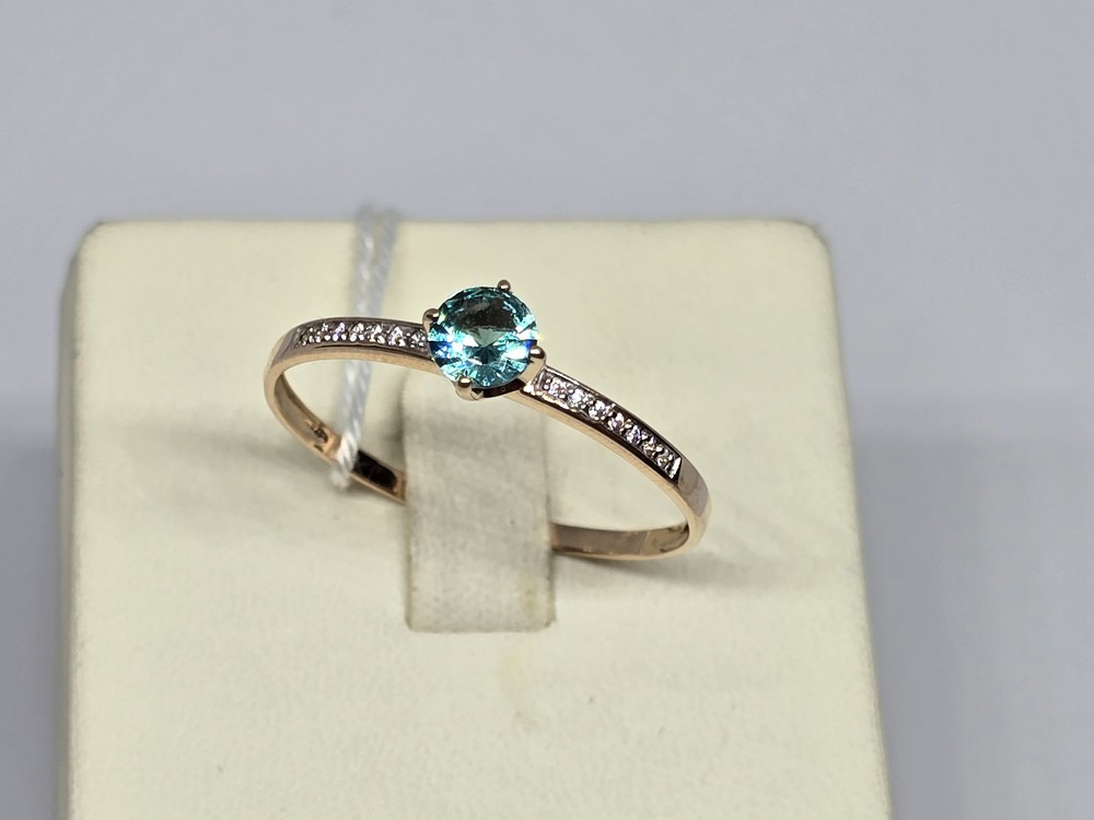 КОЛКМИ585 КОЛЬЦО С КАМНЯМИ (Au 585)