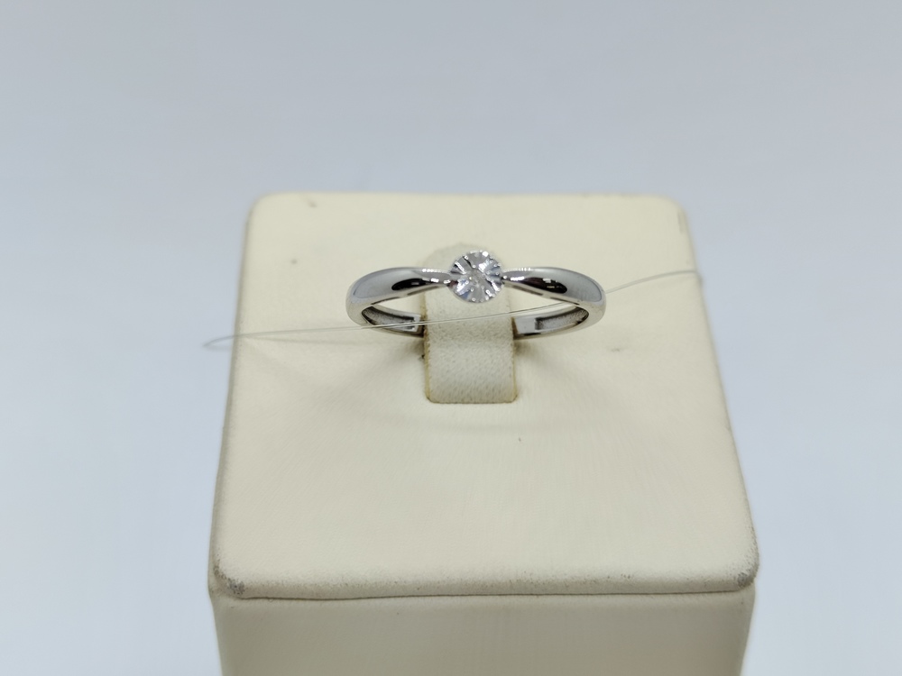 КОЛЬЦО БРИЛЛИАНТ (Ag 925)