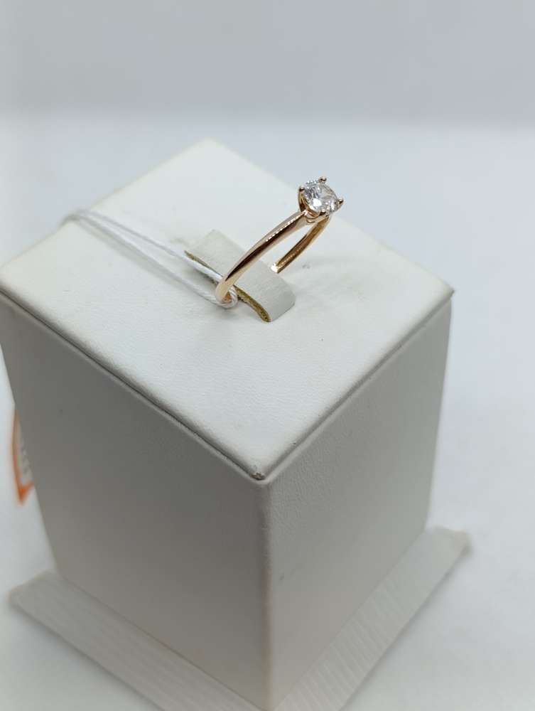 КОЛКМ585 КОЛЬЦО С КАМНЕМ (Au 585)