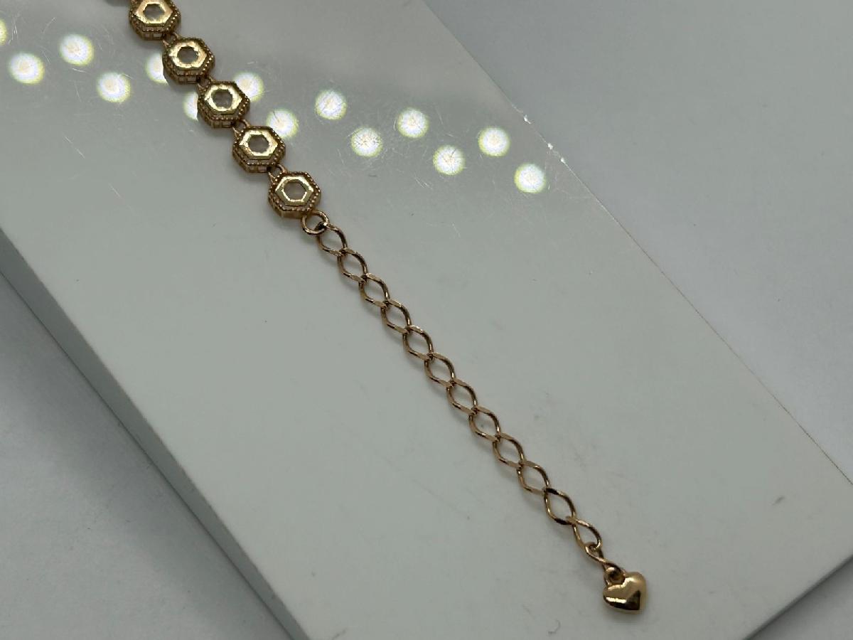 БРАСЛЕТ ШТАМПОВКА (Au 585)