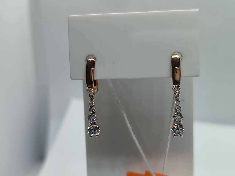 СКМИ585 СЕРЬГИ С КАМНЯМИ (Au 585) СКМИ585 СЕРЬГИ С КАМНЯМИ (Au 585)