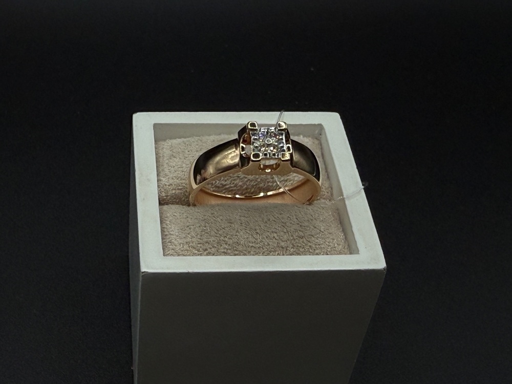 КОЛЬЦО БРИЛЛИАНТ (Au 585)