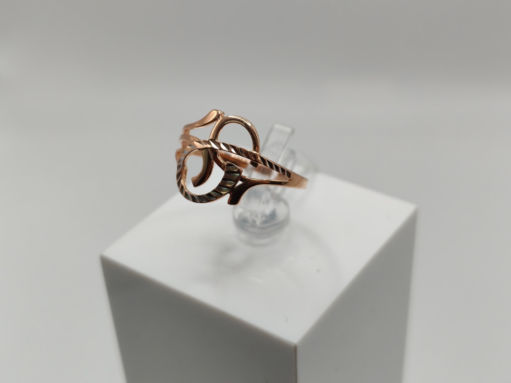 КОЛБКМ585 КОЛЬЦО БЕЗ КАМНЯ (Au 585)